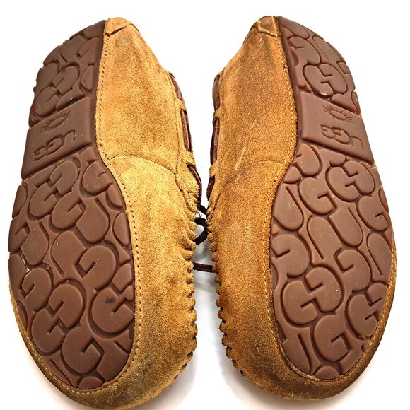 UGG Dakota Chestnut Suede Sheepskin Moccasin Women - Size 7 - Picture 6 of 14